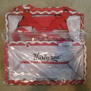 Set of 2 Thirty One Medium Utility Tote-New